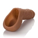 Packer Gear Silicone Hollow STP in chocolate, designed for FTM STP functionality with a life-like feel.