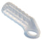Performance Maxx Liquid Silicone Sleeve with ridged texture and scrotum support, enhancing girth and stamina for added pleasure.