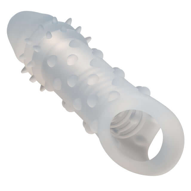 Performance Maxx Liquid Silicone Adonis enhancer with textured design, adding length and girth, crafted for enhanced pleasure.