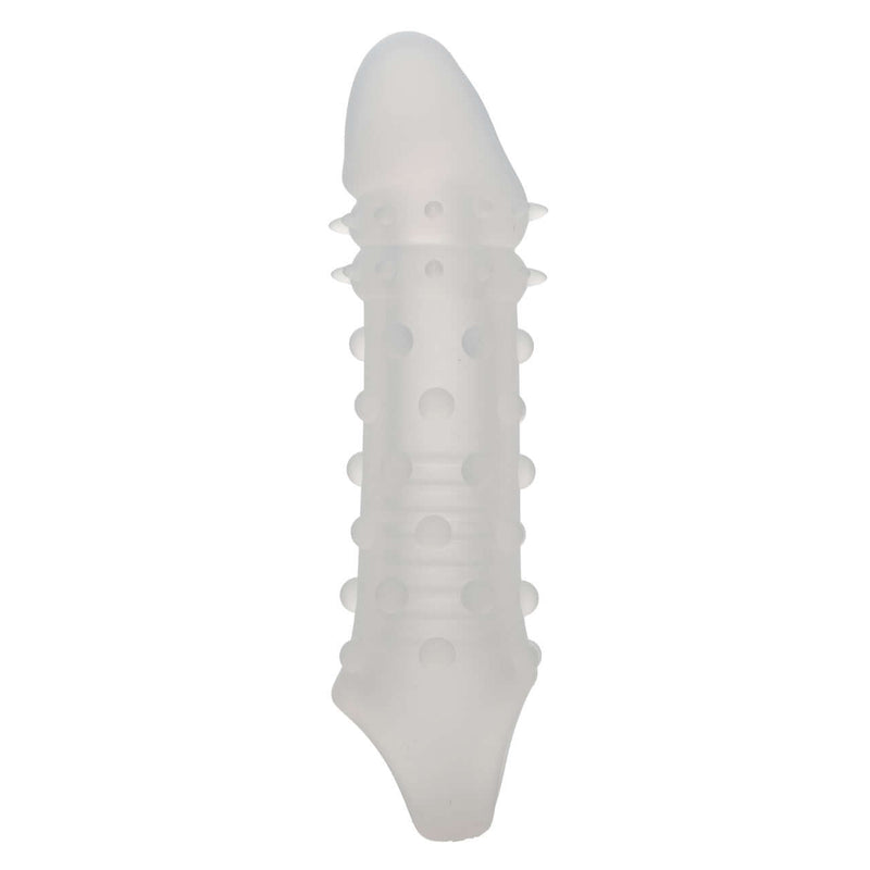 Performance Maxx Liquid Silicone Adonis enhancer with textured design for added length and girth, ultra-soft for enhanced pleasure.