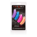 Silicone Finger Swirls Finger Massagers 4 Pack in colorful packaging, featuring textured finger sleeves for enhanced touch.