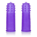 Intimate Play Finger Tingler Purple, 2-piece finger teaser set for enhanced intimate stimulation and playful exploration.