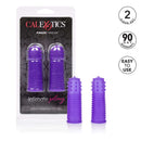 Intimate Play Finger Tingler Purple 2-piece finger teaser set with soft, textured sleeves for enhanced intimacy.