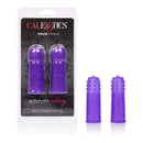 Intimate Play Finger Tingler Purple packaging with two textured finger teaser sleeves for enhanced stimulation.
