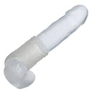 Basic Essentials Liquid Silicone Pleasure Enhancer Clear for enhanced comfort and pleasure.