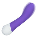 Basic Essentials Intense Power G Vibrator Purple, curved design for targeted internal stimulation.