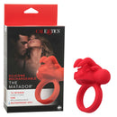 Silicone Rechargeable The Matador Couples Enhancer with Triple Stimulation, 12 Vibration Functions, and Luxurious Silicone Design