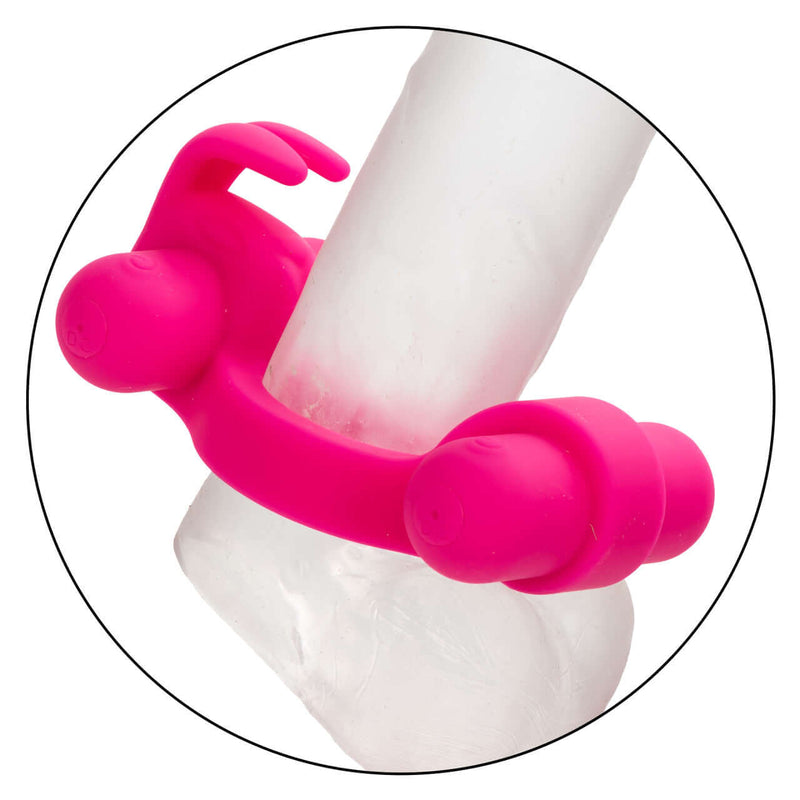 SILICONE RECHARGEABLE ROCKIN' RABBIT-5