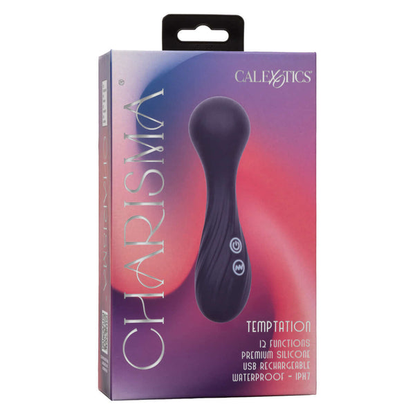 Charisma® Temptation Waterproof Massager with 12 Functions in Box