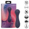 Charisma Temptation waterproof massager with 12 functions and silicone design, in box with key features displayed