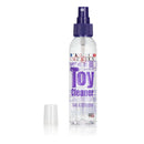 Universal Toy Cleaner 4.3 Oz bottle with spray nozzle for safe and effective antibacterial toy hygiene.