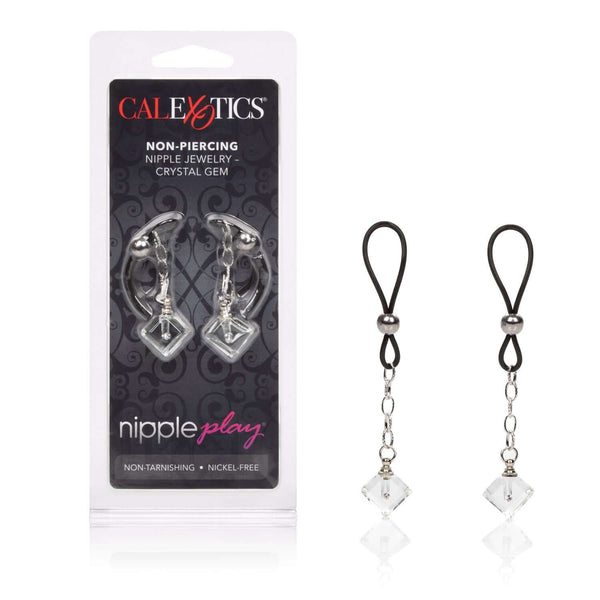 NIPPLE PLAY NON PIERCING NIPPLE JEWELRY CRYSTAL GEM-4