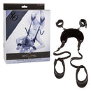 Nocturnal Collection Position Strap with Pillow, featuring adjustable cuffs and thigh restraints, for comfort and control.