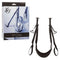 Nocturnal Collection Over-the-Door Sex Swing with packaging, showcasing comfortable padded seat and adjustable straps for intimate experiences.