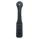 Nocturnal Collection Heart Throb Paddle with heart cutouts for playful and seductive BDSM exploration.