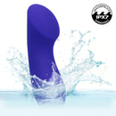 Raven G Pleaser Massager in water showcasing waterproof design and pinpoint precision for pleasure.