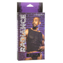 Radiance Muscle Tank Top packaging with breathable mesh and rhinestone accents.
