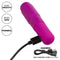 Kyst Mega-Mite Pink Mini Wand Vibrator with magnetic USB charging cord included, body-safe and powerful.