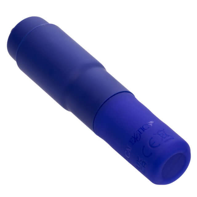 Kyst Mega-Mite Purple Rechargeable Bullet Vibrator with 4 Interchangeable Silicone Tips
