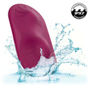 Waterproof Dual Rider Remote Control Grinder in water splashes, showcasing IPX7 submersible rating and vibrant pink design.