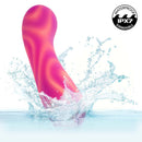 Endless Summer Sunset Seducer Light-up Massager Pink is a waterproof personal massager splashing in water.