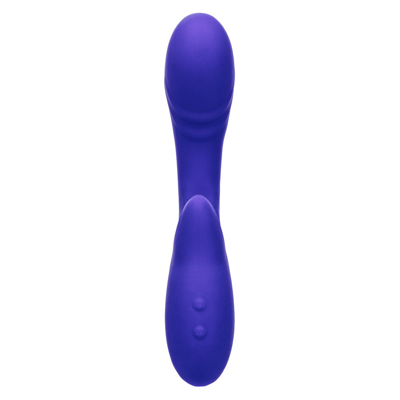 Rumbler Rumble G Rechargeable Silicone Dual Vibrator Purple for deep, indulgent pleasure and dual stimulation.