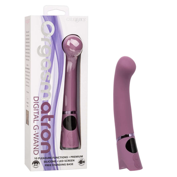 Orgasmatron Digital G-Wand Angled Wand Massager with Box - 10 Vibration Modes - Ergonomically Designed for Precise Stimulation