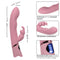 Orgasmatron™ Digital G-Bunny Dual Massager with contoured G-shape, LED screen, and 100 pleasure combinations.