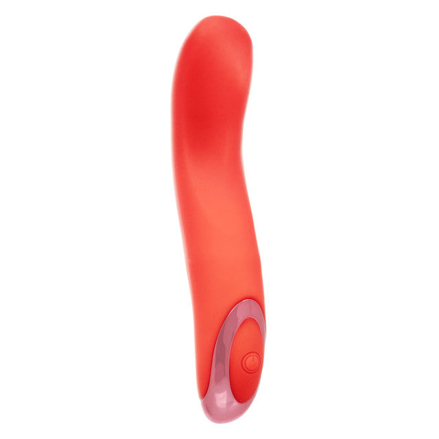 Kroma Turbo Curve Vibrator in vibrant red, designed for precision pleasure and targeted stimulation.