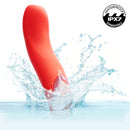 Kroma Turbo Curve Vibrator splashing in water illustrating waterproof design and precision stimulation.