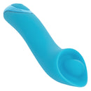 Kroma Turbo Exciter Rechargeable Mini Massager Blue showing its ergonomic design and compact size