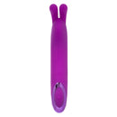 Kroma Turbo Bunny Vibrator Purple with soft flexible ears for targeted stimulation and waterproof design.
