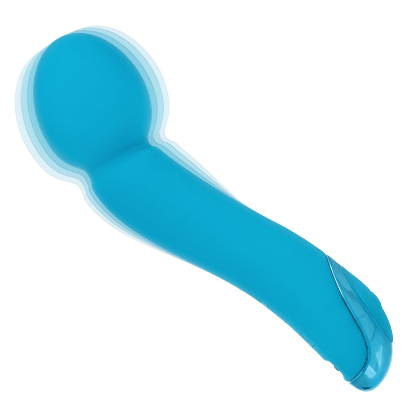 Kroma Turbo G Vibrator Blue elegantly designed for precise G-spot stimulation with a smooth silicone finish.