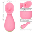 Slay Tickle Me Pink Petite Arouser with full coverage design and flickering tongue for targeted stimulation.