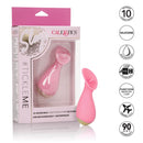 Slay Tickle Me Pink Petite Arouser in packaging, showcasing its 10 functions and waterproof design.