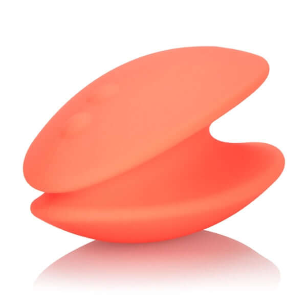Mini Marvels Silicone Marvelous Massager - Orange, Rechargeable, Waterproof, Discreet, Portable Pleasure, California Exotic Novelties