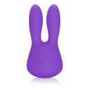 Mini Marvels Marvelous Bunny Purple Vibrator - Silicone, Rechargeable, Petite Bunny-Shaped Stimulator by California Exotic Novelties