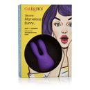 Mini Marvels Marvelous Bunny Purple Vibrator in packaging by California Exotic Novelties