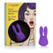 Mini Marvels Marvelous Bunny Purple Vibrator with packaging from California Exotic Novelties