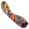 Hype Ridg'd G 10-Speed Curved G-Spot Vibrator with colorful graffiti design for enhanced pleasure