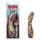 Hype Ridg'd G 10-Speed Vibrator with Curved G-Spot Design and Ridges for Enhanced Pleasure in Vibrant Colors and Packaging