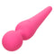 Pink Couture Collection Body Wand massager with 10 vibration speeds, crafted from waterproof silicone for luxurious sensory experience.