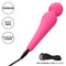 Pink Couture Collection Body Wand with USB cord, featuring premium, body-safe silicone and powerful vibrations.