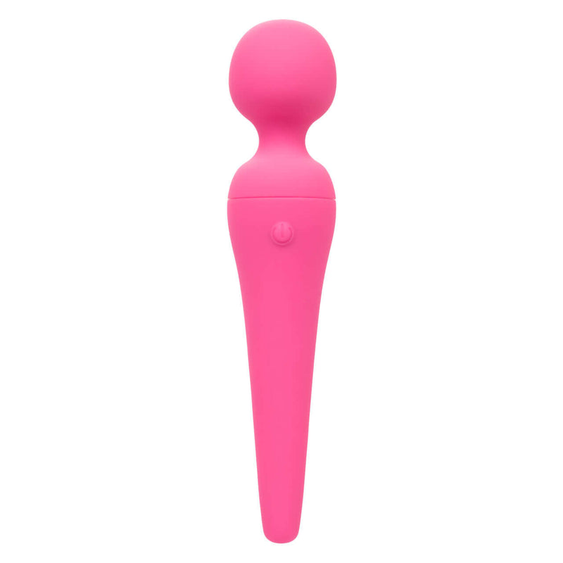 Pink Couture Collection Body Wand with 10 vibration speeds and waterproof silicone design for versatile use.