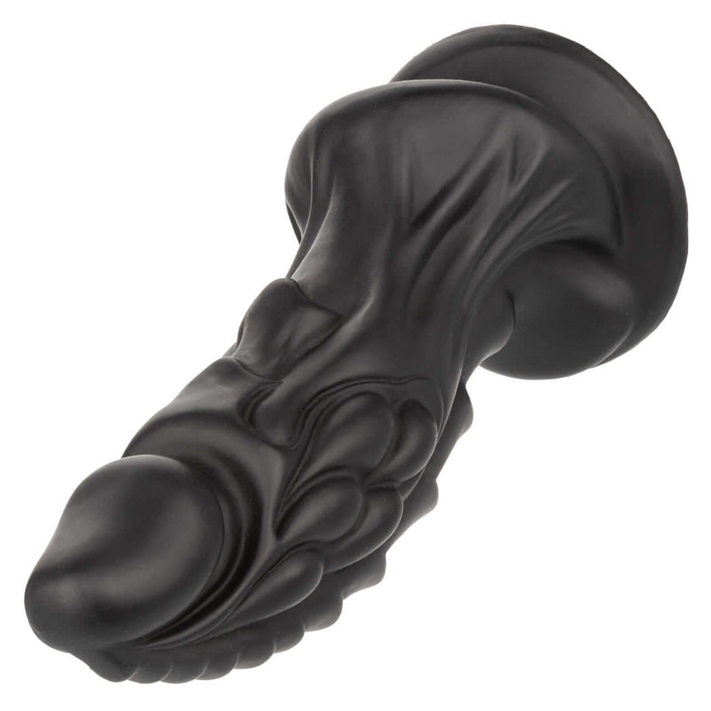 Monster Dong The Martian 7.75" fantasy dildo with liquid silicone suction cup base, life-like monstrous design for ultimate pleasure