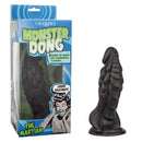 Monster Dong The Martian 7.75" Liquid Silicone Fantasy Dildo with Suction Cup Base and packaging