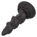 Monster Dong The Kraken 8" Liquid Silicone Suction Cup Dildo with intricate detailing for deep pleasure.