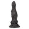 Monster Dong™ The Colossus 9.75” black silicone dildo with suction cup base, detailed life-like design for intense pleasure.