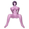 ANIME Spread'em Love Doll Gigi in an inviting position with huge breasts and firm nipples, life-size form designed for tantalizing pleasure.