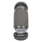 Milk Master Vibro Squeeze Rechargeable Silicone Stroker in sleek black design for enhanced pleasure and control.